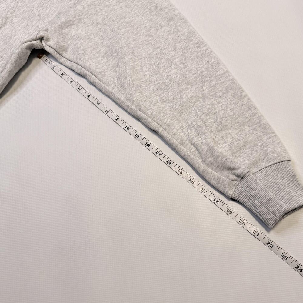 Stussy Hoodie Mens Medium Gray Stock Honolulu Pullover Fleece Sweatshirt Graphic - Picture 8 of 13